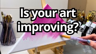 🎨 Art Block ✨ Motivation & 5 Canvas Paintings!