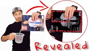 How to make water disappear in a magazine - REVEALED!