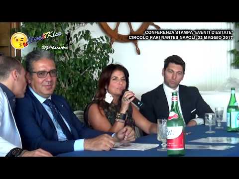 Conferenza Stampa Eventi D'Estate Circolo Rari Nantes Napoli 22 maggio 2017