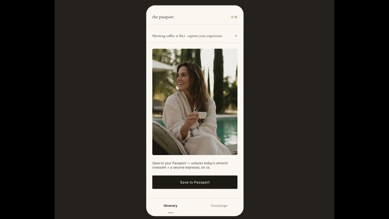 The Passport project preview