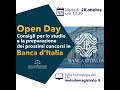 Open Day Corso Banca D Italia