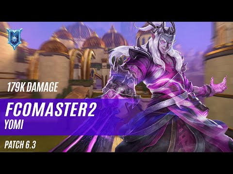 179K DAMAGE FCOMASTER2 ZHIN PALADINS COMPETITIVE (PATCH 6.3) YOMI