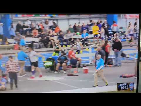 Payton Mauldin, Cole Zevenbergen, 600m Final - 2023 NAIA Indoor Championships