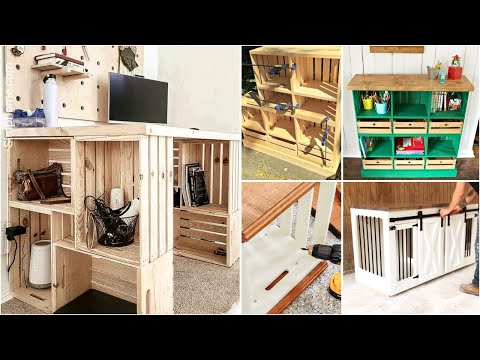 , title : '12 Wood Crate Project Ideas'