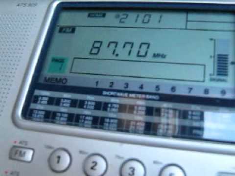FM DX: RdP Antena 1 on 87.7 MHz received in Germany via Sporadic-E