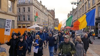 THE POWER OF THE PEOPLE: GLASGOW 19 02 2022 FREEDOM MARCH