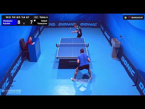 17:35 Vladyslav Kaluhin  - Valerii Tatarynov 25.07.2023 TT Euro.Cup Ukraine  Star. TABLE 4