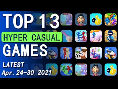 Top 13 NEW Hyper Casual Game Ideas (Apr.24 - 30, 2021) | New Games Daily