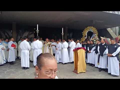Apertura del Año Jubilar Mariano desde la iglesia El Rosario de San Salvador,El Salvador.