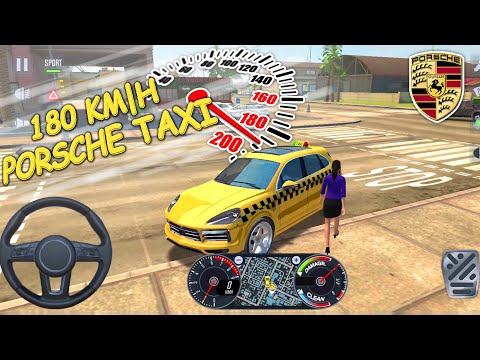 Porsche Taxi Driving in Miami - Taxi Sim 2020 - Android Gameplay