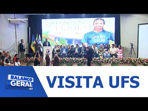 Ministro da Educação vem a Sergipe e participa de posse do Reitor da UFS