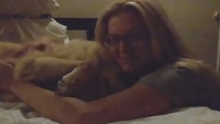 Benson Getting Cuddles