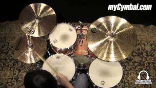 Video thumbnail for Bosphorus 16" New Orleans Series Crash Cymbal (N16H-1101114R) by Memphis Drum Shop