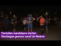 Tientallen wandelaars starten Vierdaagse gewoon vanaf de Wedren