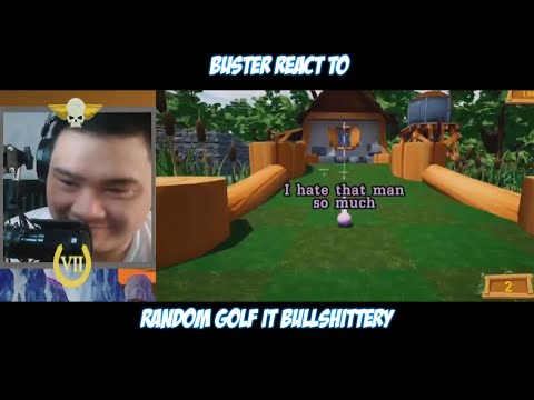 Buster Reacts to @SovietWomble Random Golf It Bullshittery