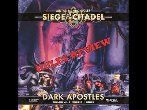 Mutant Chronicles Siege of the Citadel Dark Apostles Expansion Review