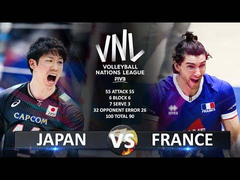 Japan vs France | Men's VNL 2023