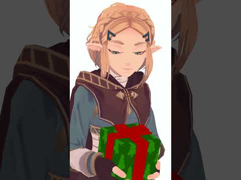 Zelda 3D Animation - Merry Christmas!  #shorts