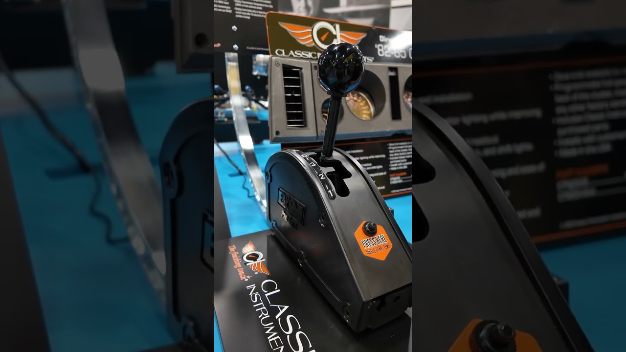 SEMA 2025: Classic Instruments OLED Gear Indicator, S-10 Direct-Fit Cluster & Adapter Solutions
