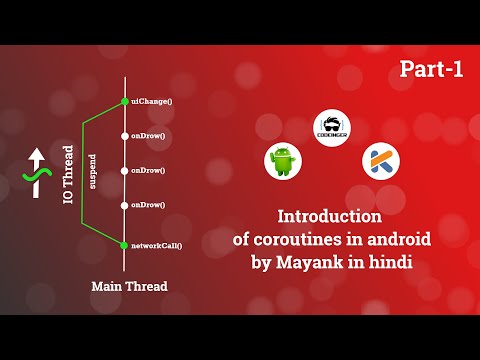 Introduction of coroutines in android in hindi || coroutines in hindi Part-1