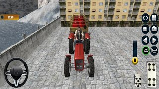 Choose Cargo Gas Cylinders Transport || Tractor And Trolley Simulator Gameplay #trolley #games #game