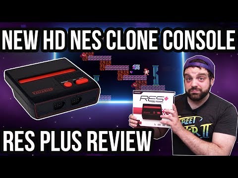 NEW HD NES Clone - RES Plus Review from Retro-Bit | RGT 85