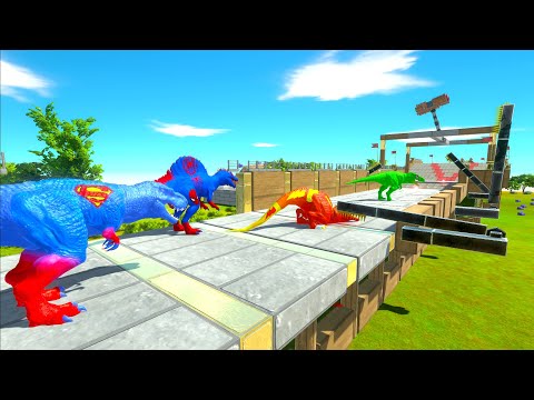 HO CAN PASS BLADE & SPIKE DEADLY TRAP  - Animal Revolt Battle Simulator ARBS