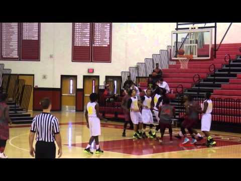Atlanta Hoop Stars (AAU) - #4 DeeEverett Mccants (Ankle Breaker) #34 Darius Williams Put back/ Alley