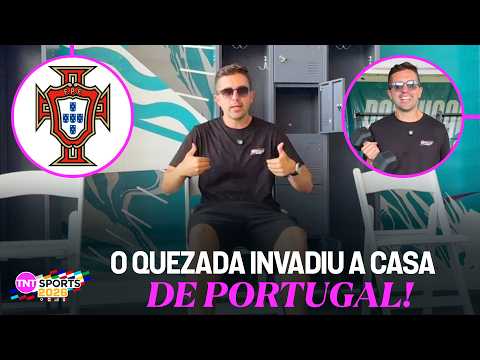 BELA ESTRUTURA? O ARTHUR QUEZADA VISITOU AS INSTALAÇÕES DE PORTUGAL NA COPA DO MUNDO!