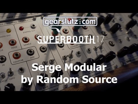 Serge Modular by Random Source - Gearslutz @ Superbooth 2017