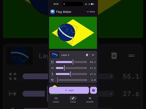 Flag Maker: Design & Animate