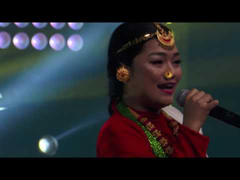 Reet Rana Magar - "Lekali" - Live Show - The Voice of Nepal 2018