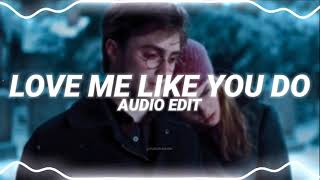 love me like you do - ellie goulding edit audio