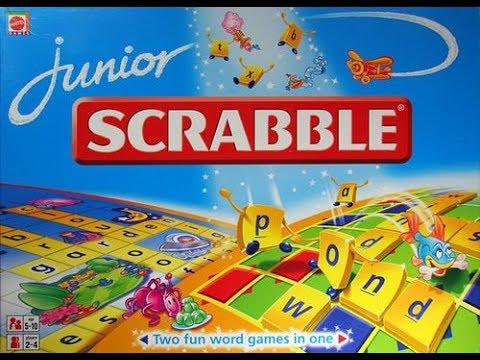 The Purge: # 1728 Scrabble Junior: Scrabble for kids with 2 versions in the box