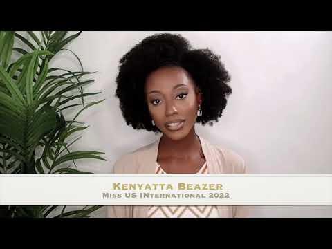 Miss International 2023 Beauties for SDGs - USA - Kenyatta Beazer