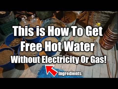 DIY EASY ROCKET STOVE HOT WATER HEATER (Free Hot Water Without Electricity or Gas)
