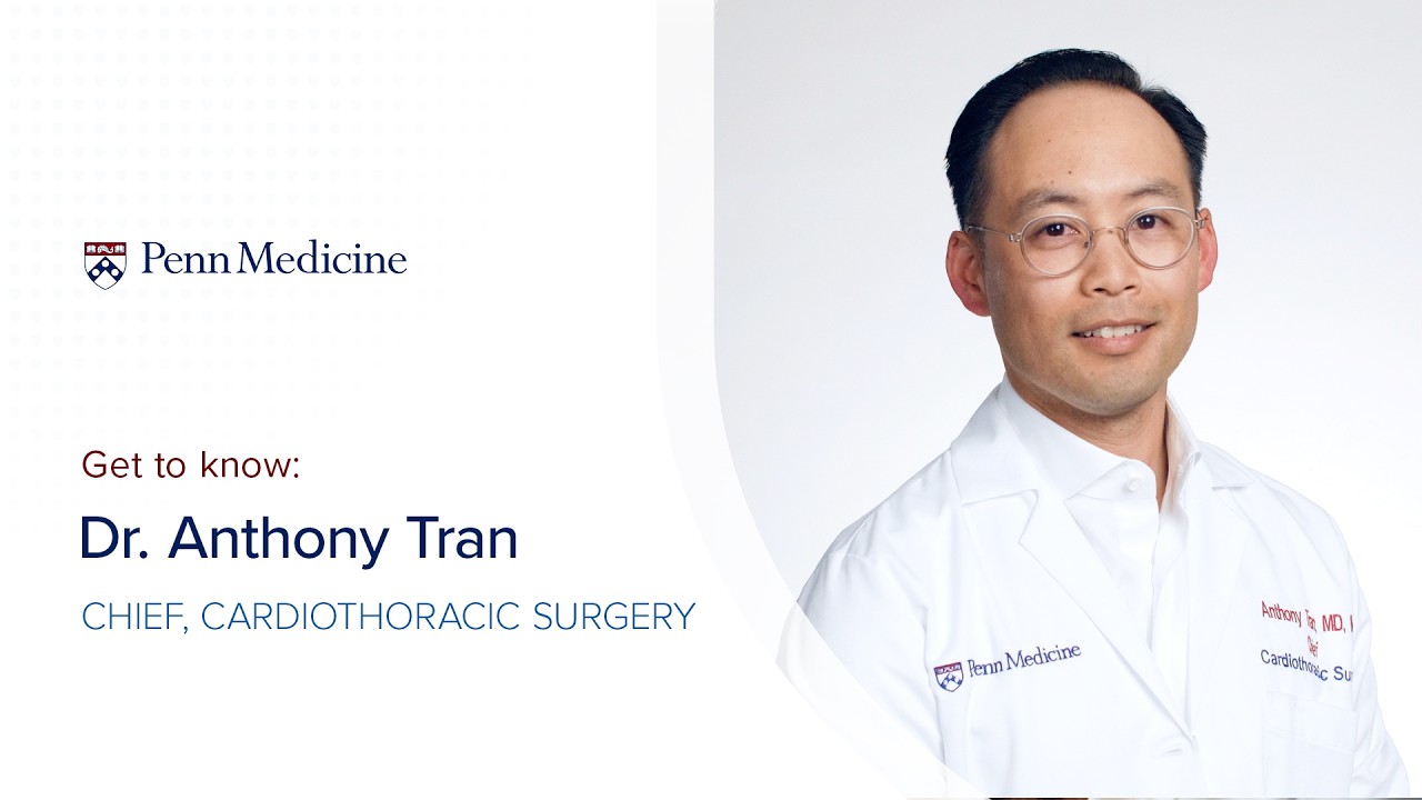 Watch video featuring Anthony Tran, MD on YouTube