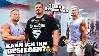 100kg Curls gegen 2. Stärksten Mann aus Tschechien