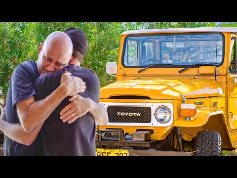 Surprising My Dad With His Old Car (Rebuilt Toyota LandCruiser) | Movie Length FJ45 Build Vlog