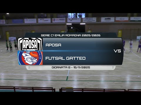 APOSA BOLOGNA VS FUTSAL GATTEO - SERIE C1 EMILIA ROMAGNA 2024/2025 GIORNATA 8 - 15/11/2025
