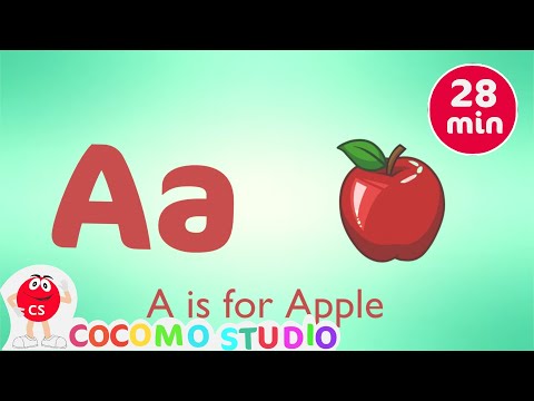 ABC Phonics Song with Sounds for Children - Alphabet Song with Two Words for Each Letter