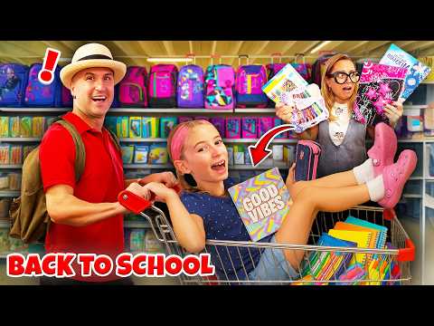 BACK TO SCHOOL: GIORGIA E SALVO COMPRANO IL MATERIALE PER LA SCUOLA E SPENDONO TUTTI I SOLDI!