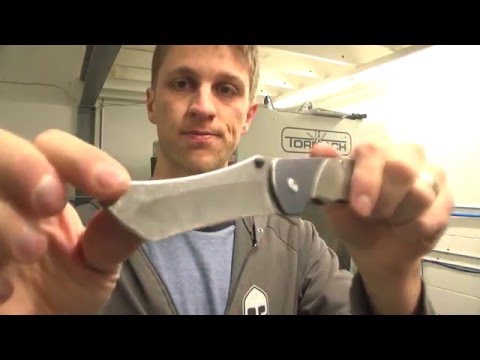 KMT 120 - Oops I bent my pocket clip, how to fix it.