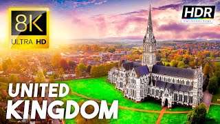 UNITED KINGDOM: Majestic Castles & Famous Places | 8K ULTRA HD HDR Dolby Vision #8K