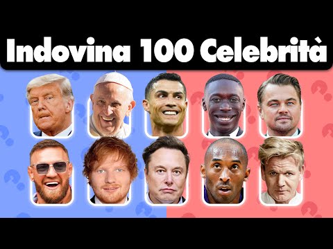Indovina la Celebrità in 3 Secondi | Quiz Celebrita