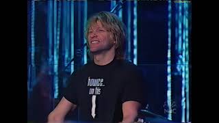 Bon Jovi - The Distance live at Last Call With Carson Daly - NBC Studios - New York City 2003