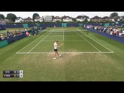 Natalija Stevanovic v Alison Van Uytvanck - W100 SURBITON (2°set)