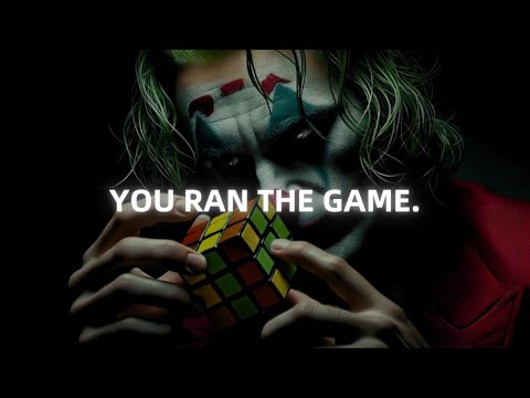 You Played Your Cards Right, Now They’re Confused - Joker Motivation (Powerful)