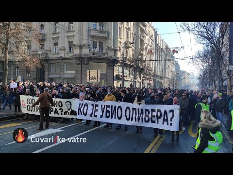 KO JE UBIO OLIVERA? Protest i komemoracija povodom 4. godišnjice od ubistva