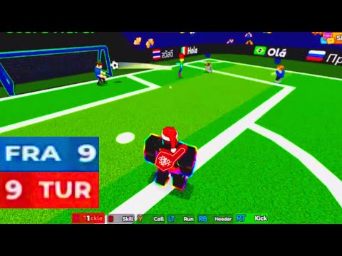 WE HAD A 9-9 TIE! (FULL GAME) Roblox Team Soccer (3 vs. 3)
